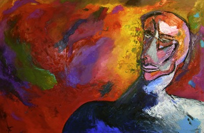 Vento Fuoco - Huile sur toile