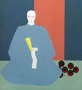 Glass bead - Oil on canvas 