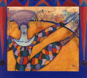 Cirque - Pastel sur papier - Collection privèe France