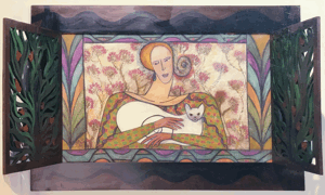 Annie - Pastel sur papier - Collection privée France