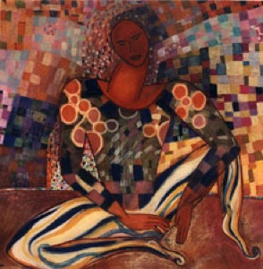 Arlequin - Pastel sur papier - Collection privèe France