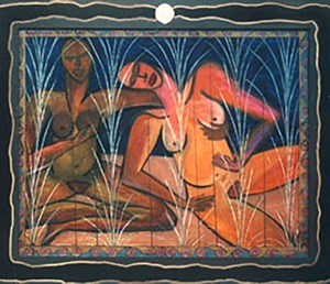 Bombay - Pastel sur papier - Collection privèe France