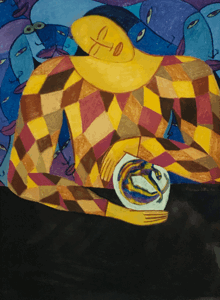 Futur - Pastel sur papier - Collection privée