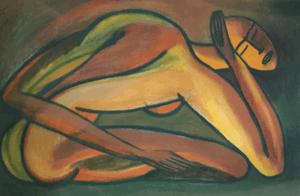 Femme - Pastel sur papier - Collection privée France