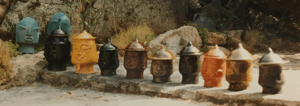 Guerriers - Ceramique - Collection privée