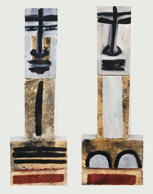 Briques - Huile - Collection privée France