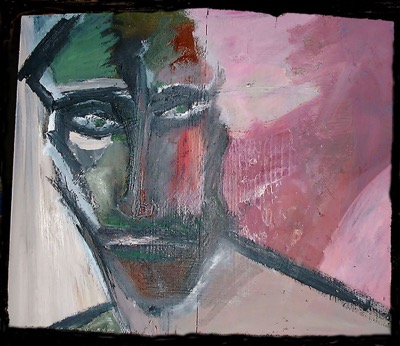 Cattivo - Huile sur bois