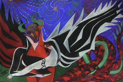 Holly - Gouache sur papier - collection privée Argentine
