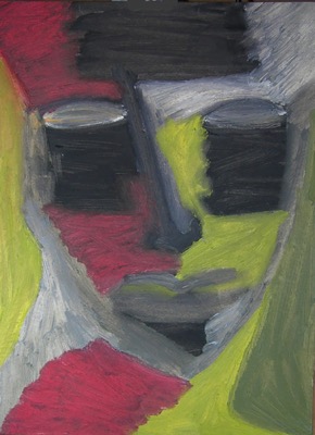 Image 3 - Huile sur papier - Collection de l'artiste