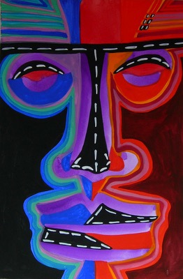 Jaipur 1 - Gouache sur papier