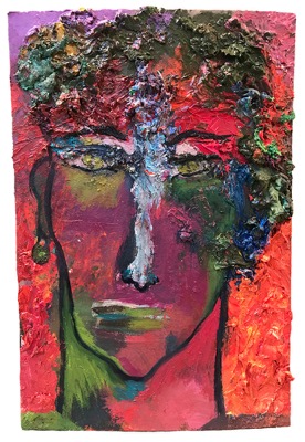 Lo 2 - Huile sur bois