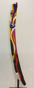 Bois flotté - Huile - Collection privée USA