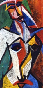 La payenne - Pastel sur papier - Collection privée